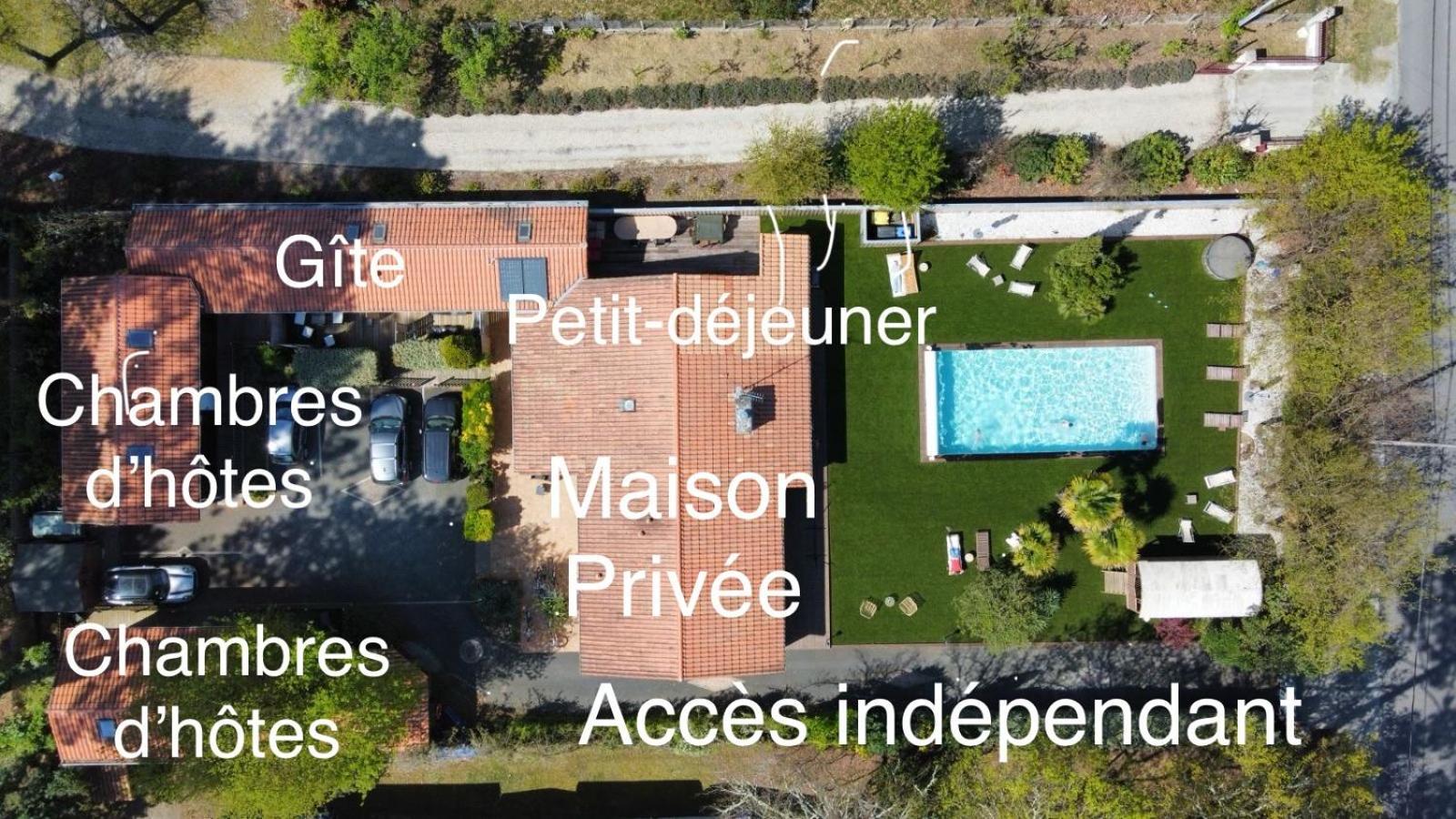 Villa Herbert, Chambres D'Hotes Et Gite Andernos-les-Bains Eksteriør bilde